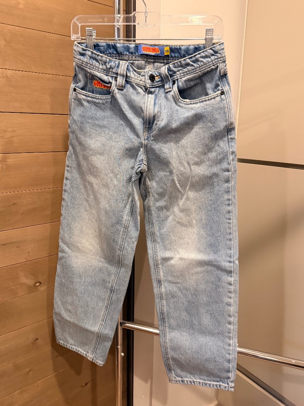 Boys Empyre Jeans Light Wash Size 25 Baggy - Great Condition